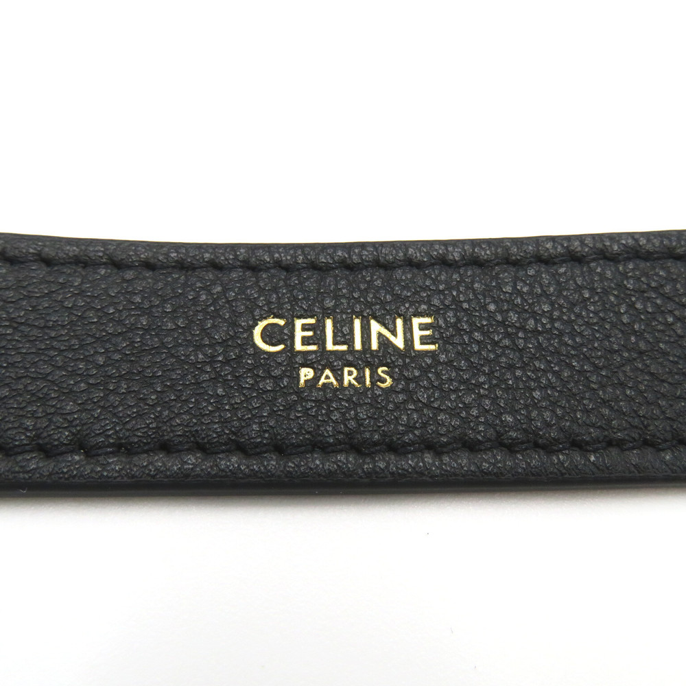 Celine Heloise Cuir Shoulder Bag Black Calf - Picture 9 of 10